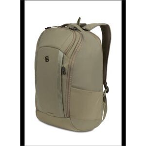 Swiss Gear 15” Olive Green Laptop Bag Backpack Travel Bag New